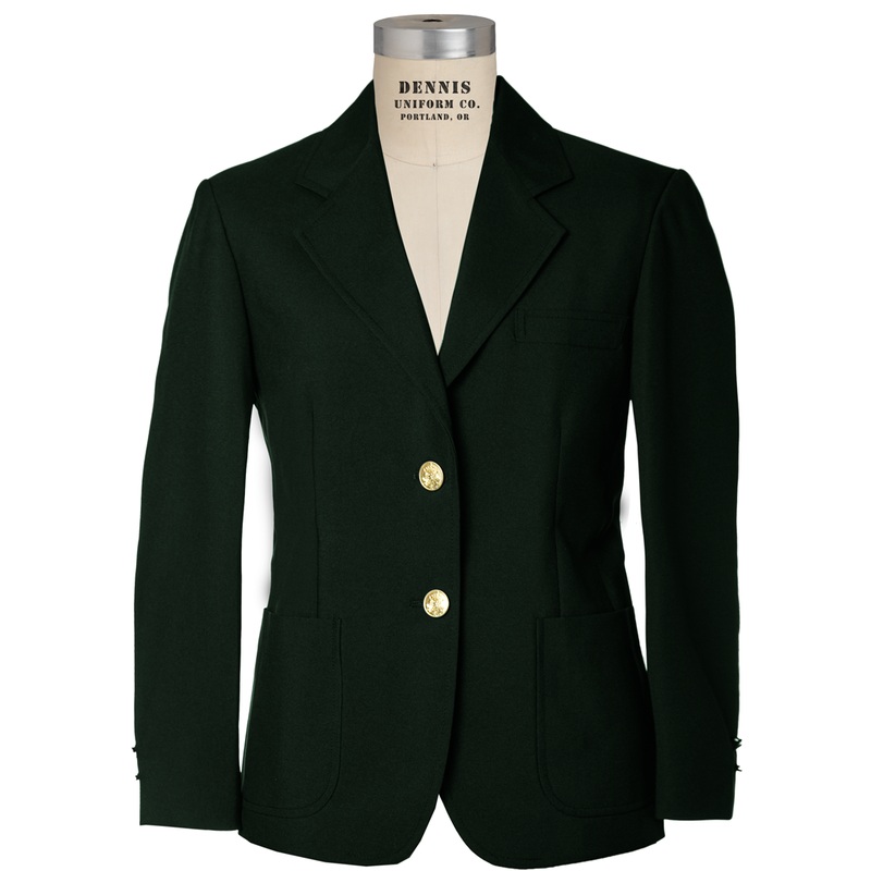 Girls’ Gabardine Blazer|036 – Hunter Green|Youth – G4 Girls  Size 4|Youth – G6 Girls  Size 6|Youth – G8 Girls  Size 8|Youth – G10 Girls  Size 10|Youth – G12 Girls  Size 12|Youth – G14 Girls  Size 14|Youth – G16 Girls  Size 16|Youth – G18 Girls  Size 18|Ju