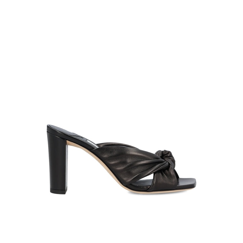 Jimmy Choo Black Sandal Heels|36|37|38