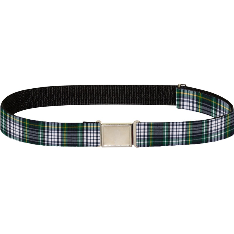Magnetic Closure Web Belt|215 – Campbell Plaid