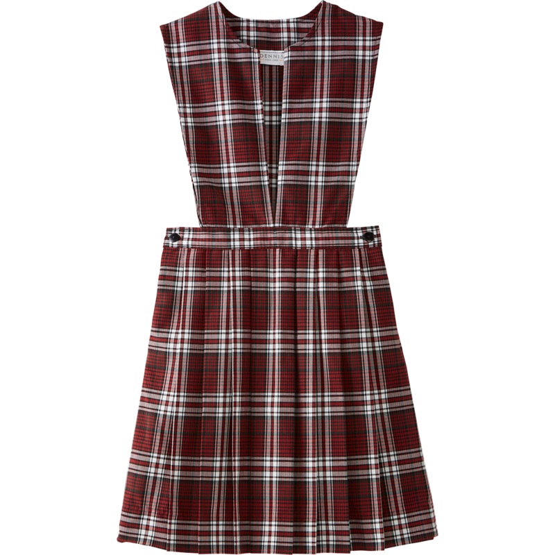 Split Front Knife and Box Pleat Jumper