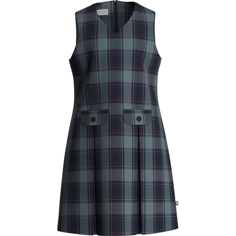 V-Neck Princess Cut Jumper|270 – Dunbar Plaid|Toddler – G2 Girls  Size 2|Youth – G3 Girls  Size 3|Youth – G4 Girls  Size 4|Youth – G5 Girls  Size 5|Youth – G6 Girls  Size 6|Youth – G7 Girls  Size 7|Youth – G8 Girls  Size 8|Youth – G10 Girls  Size 10|Youth