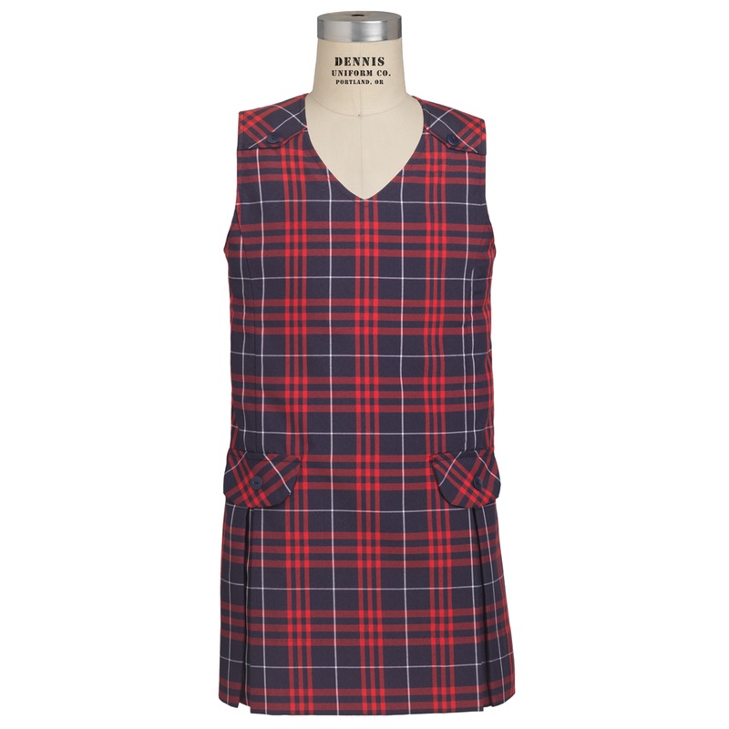 V-Neck Princess Cut Jumper|310 – Hamilton Plaid|Toddler – G2 Girls  Size 2|Youth – G3 Girls  Size 3|Youth – G4 Girls  Size 4|Youth – G5 Girls  Size 5|Youth – G6 Girls  Size 6|Youth – G7 Girls  Size 7|Youth – G8 Girls  Size 8|Youth – G10 Girls  Size 10|You