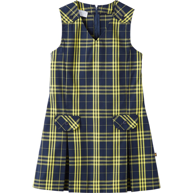 V-Neck Princess Cut Jumper|915 – Kieran Plaid|Youth – G3 Girls  Size 3|Youth – G4 Girls  Size 4|Youth – G5 Girls  Size 5|Youth – G6 Girls  Size 6|Youth – G7 Girls  Size 7|Youth – G8 Girls  Size 8|Youth – G10 Girls  Size 10|Youth – G12 Girls  Size 12|Youth