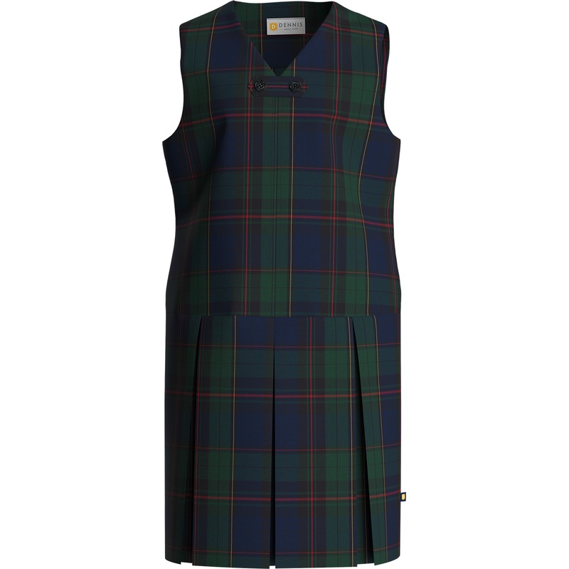 Zip-Front Jumper|183 – Dublin Plaid|Toddler – G2 Girls  Size 2|Youth – G3 Girls  Size 3|Youth – G4 Girls  Size 4|Youth – G5 Girls  Size 5|Youth – G6 Girls  Size 6|Youth – G7 Girls  Size 7|Youth – G8 Girls  Size 8|Youth – G10 Girls  Size 10|Youth – G12 Gir