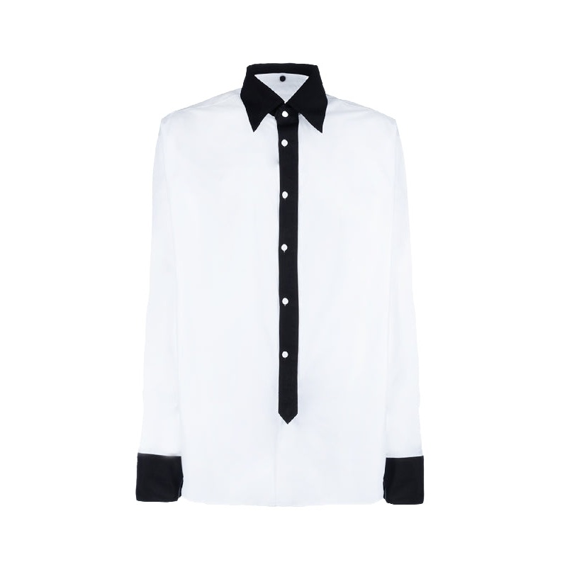 Back Triangle Logo Cotton
  Shirt