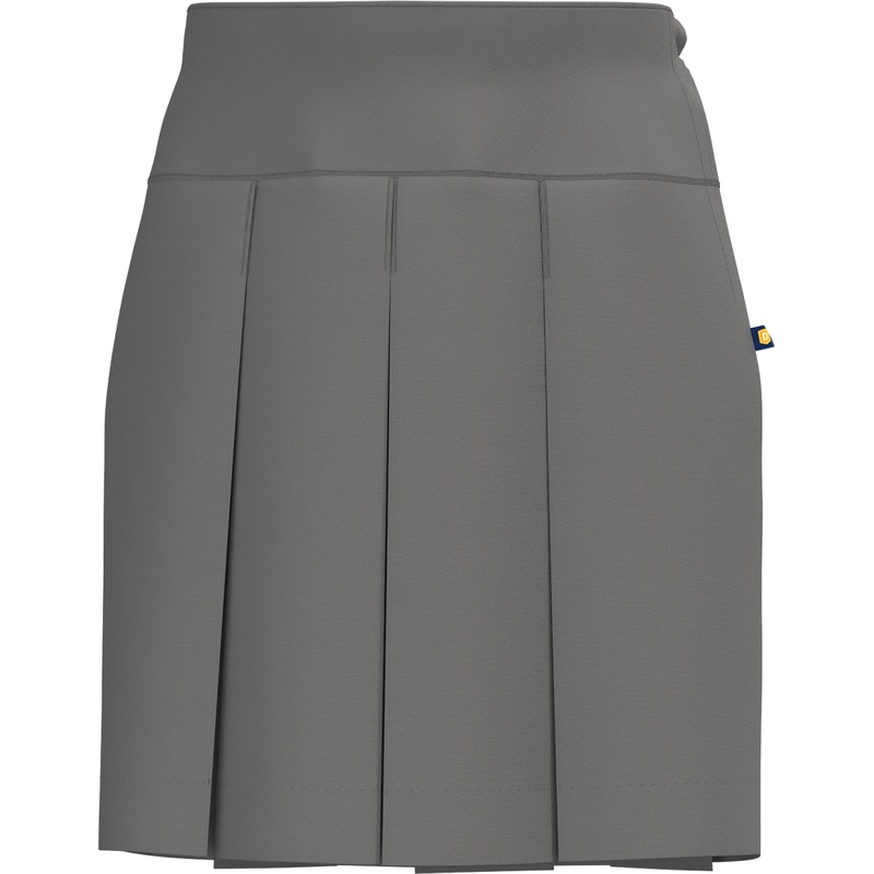 Drop Yoke Pleated Skirt|041 – Grey|Youth – G3 Girls  Size 3|Youth – G4 Girls  Size 4|Youth – G5 Girls  Size 5|Youth – G6 Girls  Size 6|Youth – G7 Girls  Size 7|Youth – G8 Girls  Size 8|Youth – G10 Girls  Size 10|Youth – G12 Girls  Size 12|Youth – G14 Girl