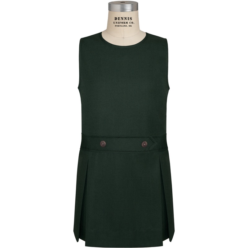 Jewel Neck Drop Waist Jumper|039 – Forest|Toddler – G2 Girls  Size 2|Youth – G3 Girls  Size 3|Youth – G4 Girls  Size 4|Youth – G5 Girls  Size 5|Youth – G6 Girls  Size 6|Youth – G7 Girls  Size 7|Youth – G8 Girls  Size 8|Youth – G10 Girls  Size 10|Youth – G