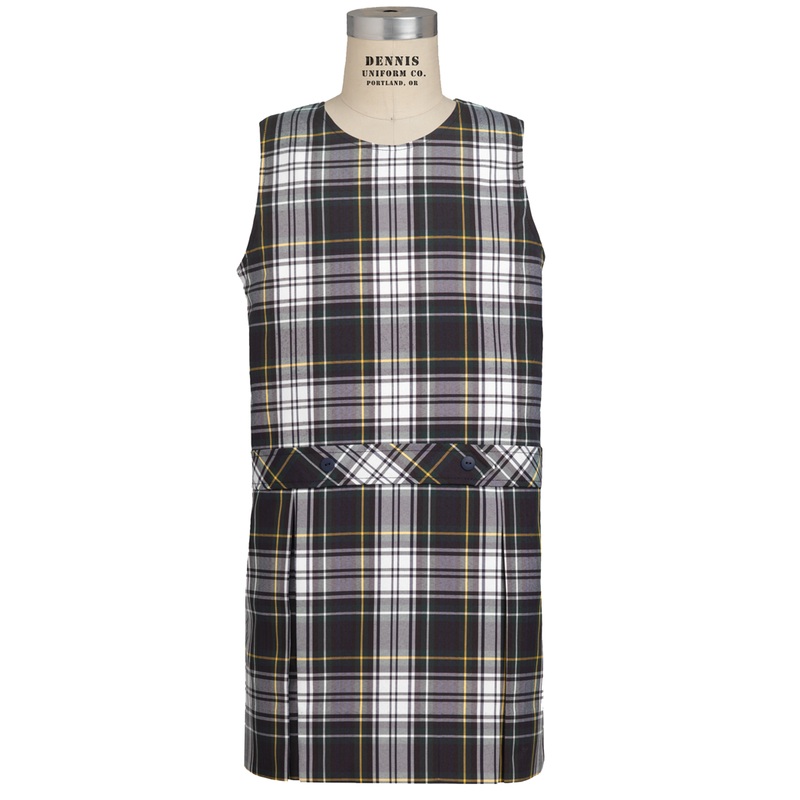 Jewel Neck Drop Waist Jumper|220 – Carden Plaid|Youth – G3 Girls  Size 3|Youth – G4 Girls  Size 4|Youth – G5 Girls  Size 5|Youth – G6 Girls  Size 6|Youth – G7 Girls  Size 7|Youth – G8 Girls  Size 8|Youth – G10 Girls  Size 10|Youth – G12 Girls  Size 12|You