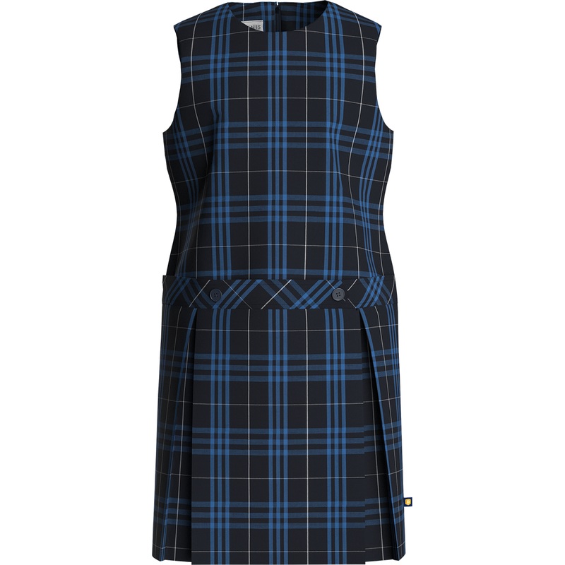 Jewel Neck Drop Waist Jumper|407 – Lincoln Plaid|Youth – G3 Girls  Size 3|Youth – G4 Girls  Size 4|Youth – G5 Girls  Size 5|Youth – G6 Girls  Size 6|Youth – G7 Girls  Size 7|Youth – G8 Girls  Size 8|Youth – G10 Girls  Size 10|Youth – G12 Girls  Size 12|Yo