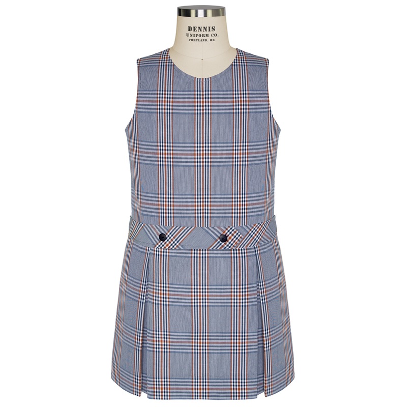 Jewel Neck Drop Waist Jumper|480 – Mercy Plaid|Youth – G3 Girls  Size 3|Youth – G4 Girls  Size 4|Youth – G5 Girls  Size 5|Youth – G6 Girls  Size 6|Youth – G7 Girls  Size 7|Youth – G8 Girls  Size 8|Youth – G10 Girls  Size 10|Youth – G12 Girls  Size 12|Yout