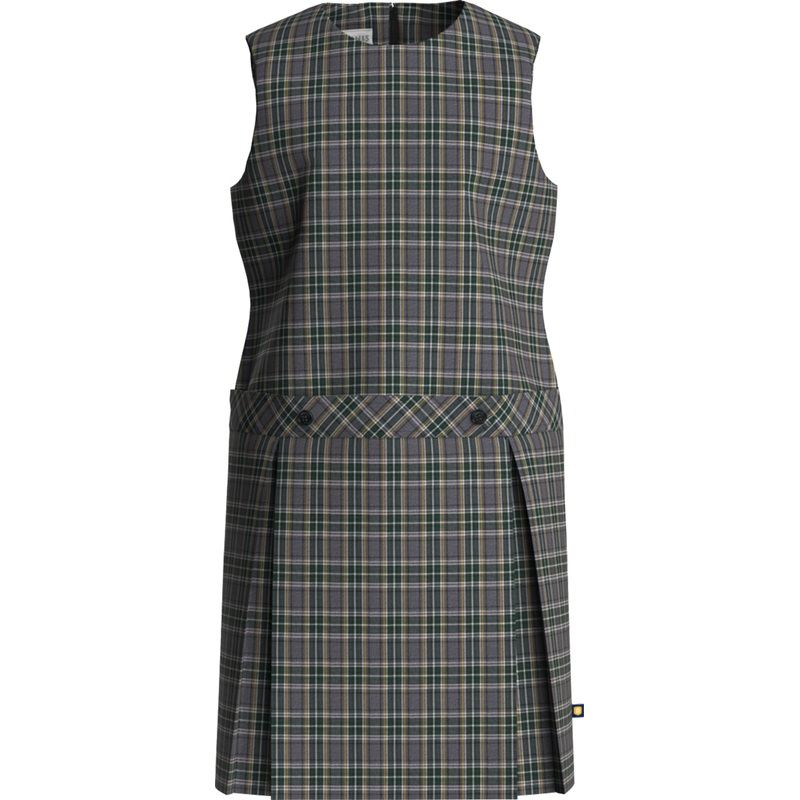 Jewel Neck Drop Waist Jumper|515 – NN Plaid|Youth – G3 Girls  Size 3|Youth – G4 Girls  Size 4|Youth – G5 Girls  Size 5|Youth – G6 Girls  Size 6|Youth – G7 Girls  Size 7|Youth – G8 Girls  Size 8|Youth – G10 Girls  Size 10|Youth – G12 Girls  Size 12|Youth –