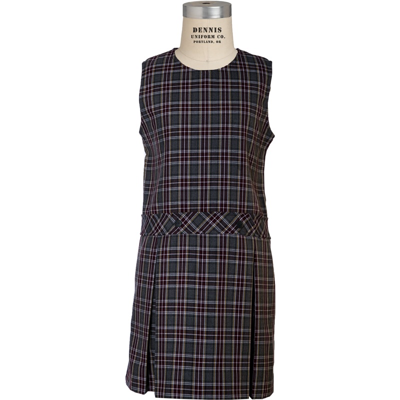 Jewel Neck Drop Waist Jumper|540 – MM Plaid|Youth – G3 Girls  Size 3|Youth – G4 Girls  Size 4|Youth – G5 Girls  Size 5|Youth – G6 Girls  Size 6|Youth – G7 Girls  Size 7|Youth – G8 Girls  Size 8|Youth – G10 Girls  Size 10|Youth – G12 Girls  Size 12|Youth –