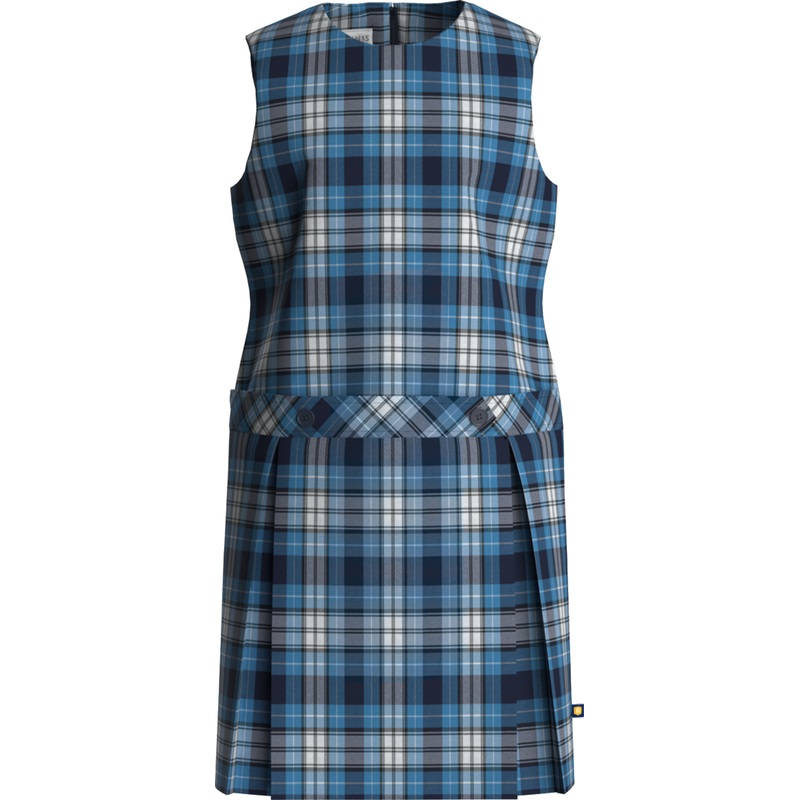 Jewel Neck Drop Waist Jumper|545 – RR Plaid|Youth – G3 Girls  Size 3|Youth – G4 Girls  Size 4|Youth – G5 Girls  Size 5|Youth – G6 Girls  Size 6|Youth – G7 Girls  Size 7|Youth – G8 Girls  Size 8|Youth – G10 Girls  Size 10|Youth – G12 Girls  Size 12|Youth –