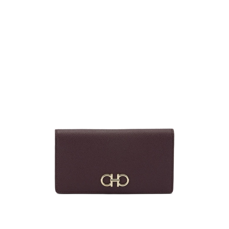 Ferragamo Purple Wallets|OS