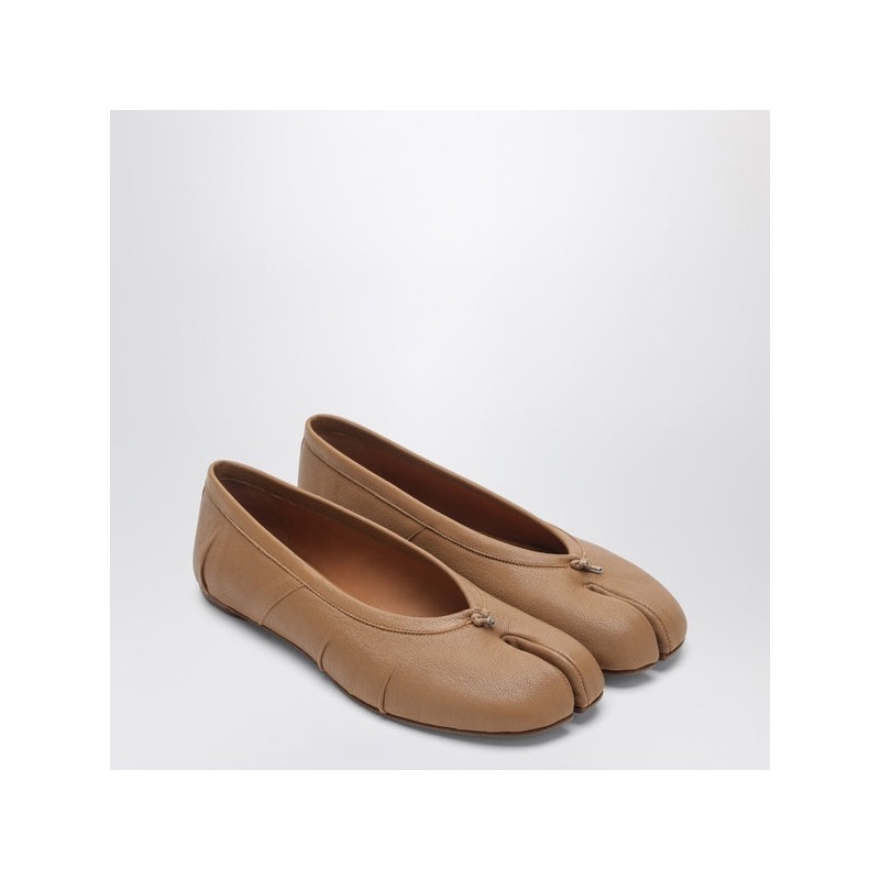 Maison Margiela Beige Flat Shoes
