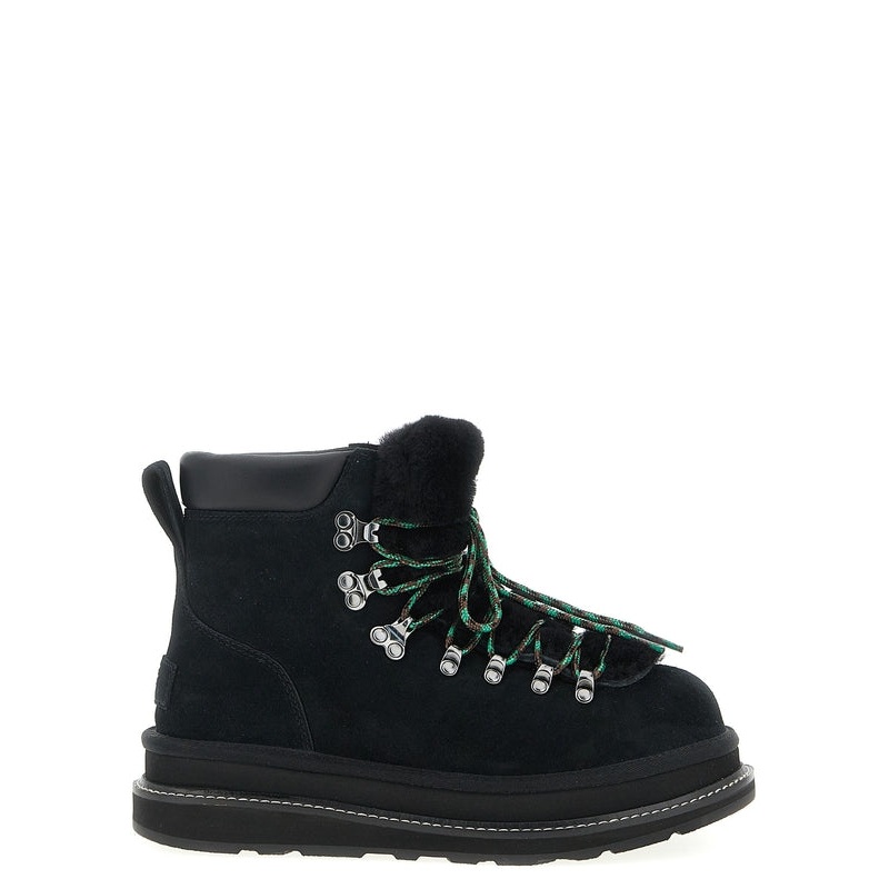 Ugg Black Lace-Up Boots|US 10-11|US 11-12|US 12-13|US 6-7|US 7-8|US 8-9|US 9-10