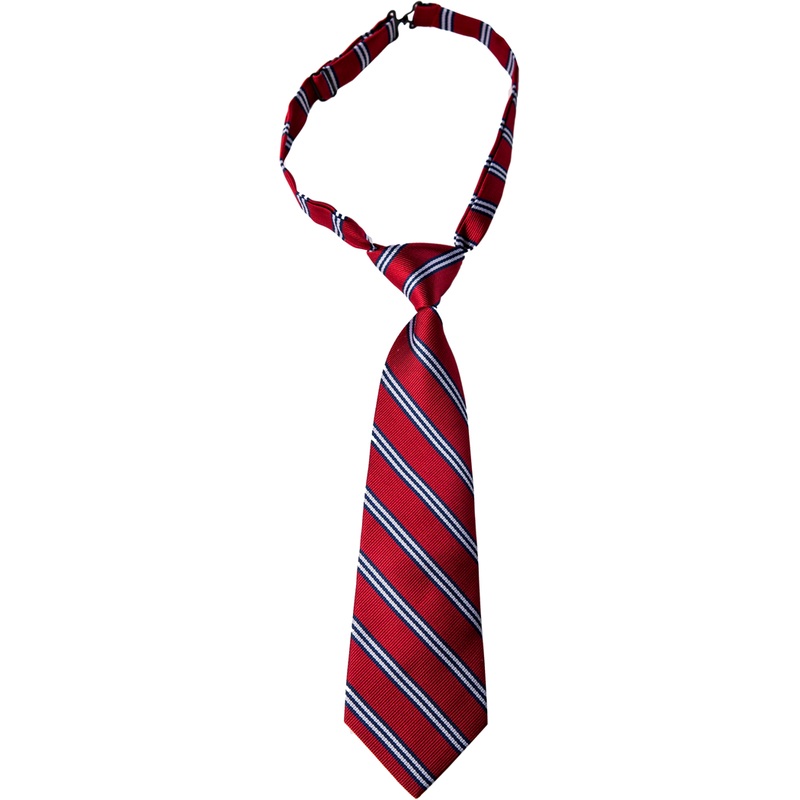 Adjustable Pre-knotted Tie|046 – TD Stripe|Size Range – 11|Size Range – 14|Size Range – 17