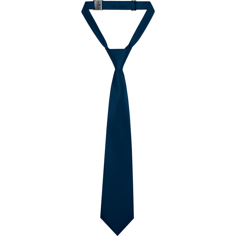 Adjustable Pre-knotted Tie|067 – Navy|Size Range – 11|Size Range – 14|Size Range – 17|J3H