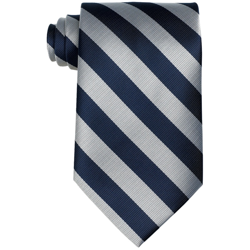 Adjustable Pre-knotted Tie|184 – Navy-Dark Grey|Size Range – 11|Size Range – 14|Size Range – 17