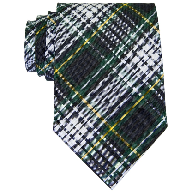 Adjustable Pre-knotted Tie|215 – Campbell Plaid|Size Range – 11|Size Range – 14|Size Range – 17