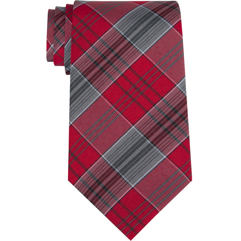 Adjustable Pre-knotted Tie|280 – Fairmont Plaid|Size Range – 11|Size Range – 14|Size Range – 17
