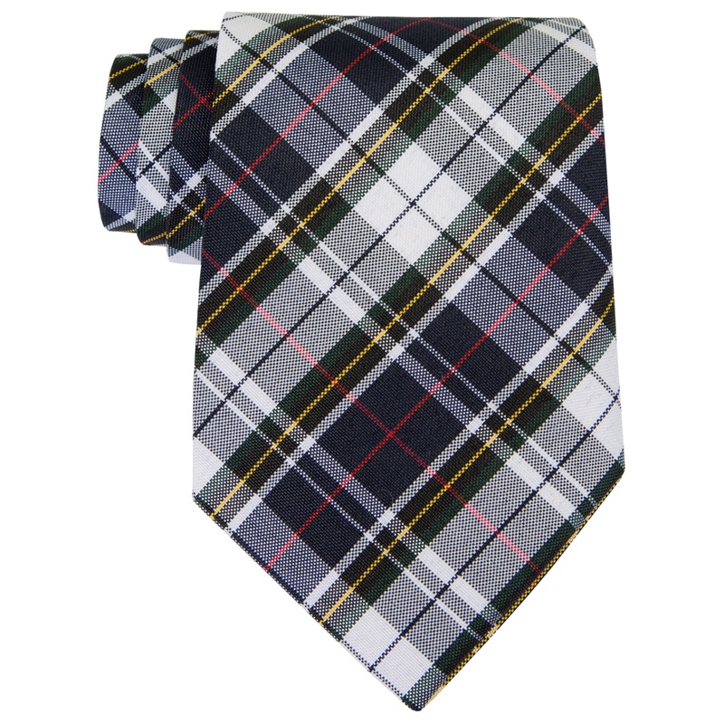 Adjustable Pre-knotted Tie|455 – Marymount Plaid|Size Range – 11|Size Range – 14|Size Range – 17
