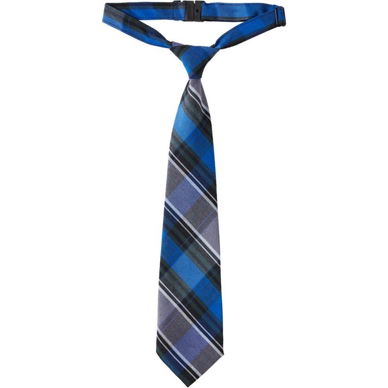 Adjustable Pre-knotted Tie|535 – OO Plaid|Size Range – 11|Size Range – 14|Size Range – 17