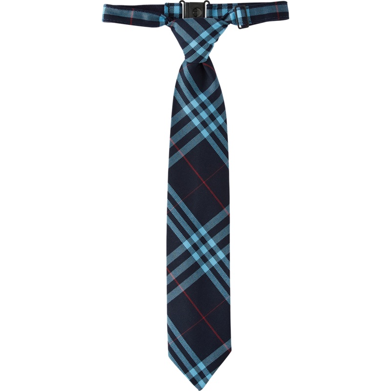 Adjustable Pre-knotted Tie|568 – Cambridge Plaid|Size Range – 11|Size Range – 14|Size Range – 17