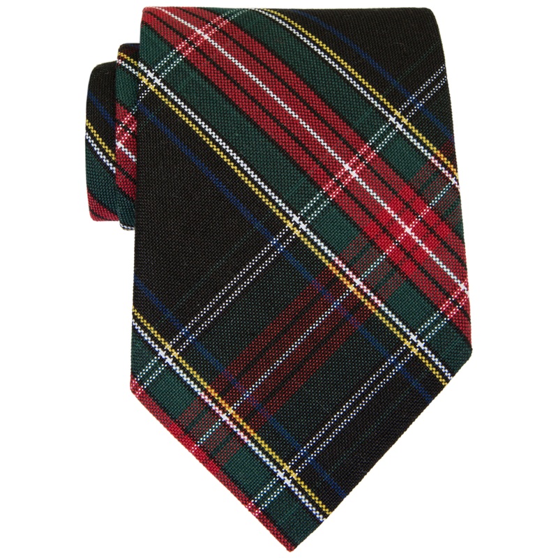 Adjustable Pre-knotted Tie|575 – D Arcy Plaid|Size Range – 11|Size Range – 14|Size Range – 17