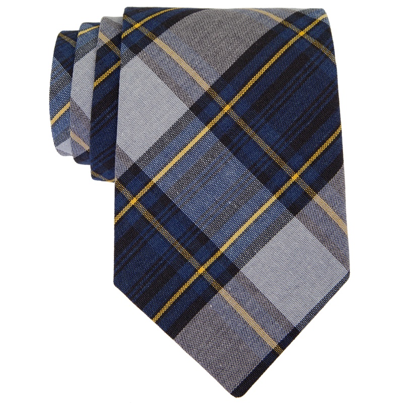 Adjustable Pre-knotted Tie|583 – Tyler Plaid|Size Range – 11|Size Range – 14|Size Range – 17