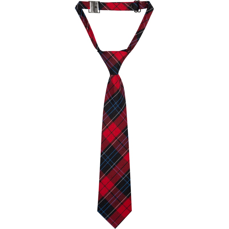 Adjustable Pre-knotted Tie|730 – Woodland Plaid|Size Range – 11|Size Range – 14|Size Range – 17