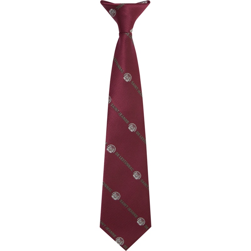 Clip-On Tie|130 – Wine|Size Range – 11|Size Range – 14|Size Range – 17|Size Range – 20|Size Range – 22