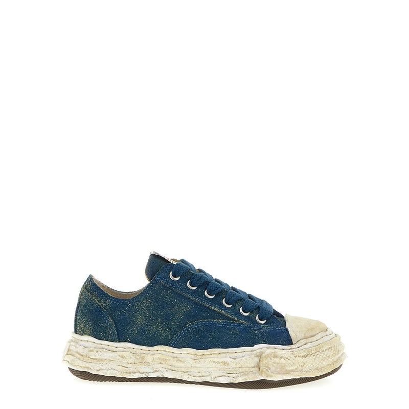 Maison Mihara Yasuhiro Blue Low Top Sneakers