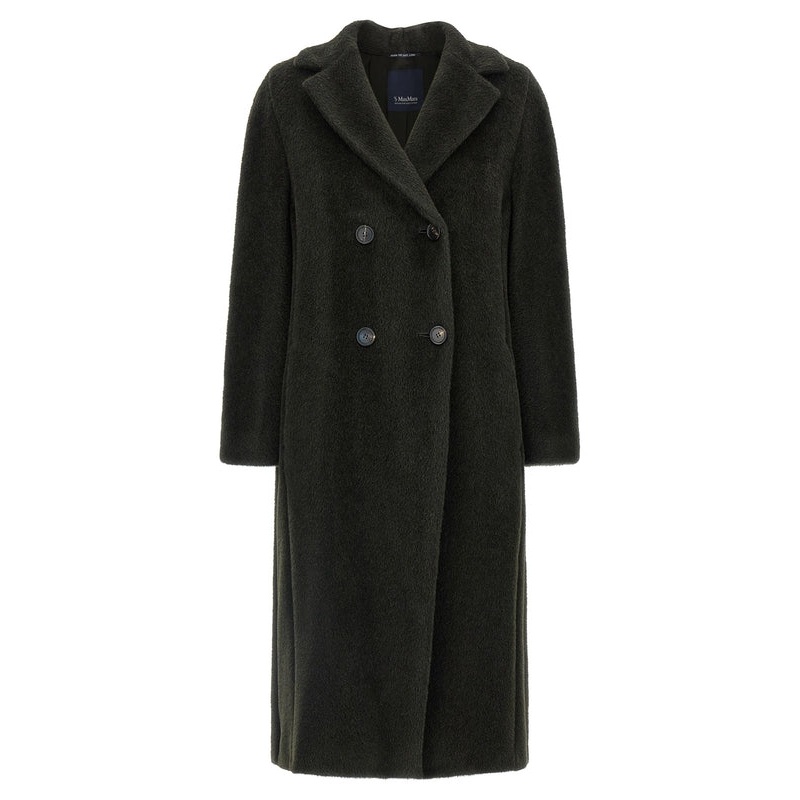 S Max Mara Green Fur & Shearling