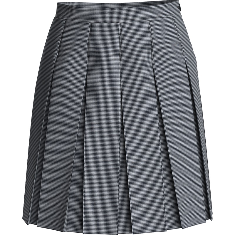 Stitched-Down Box Pleat Skirt|075 – Navy and White|Toddler – G2 Girls  Size 2|Youth – G3 Girls  Size 3|Youth – G4 Girls  Size 4|Youth – G5 Girls  Size 5|Youth – G6 Girls  Size 6|Youth – G7 Girls  Size 7|Youth – G8 Girls  Size 8|Youth – G10 Girls  Size 10|