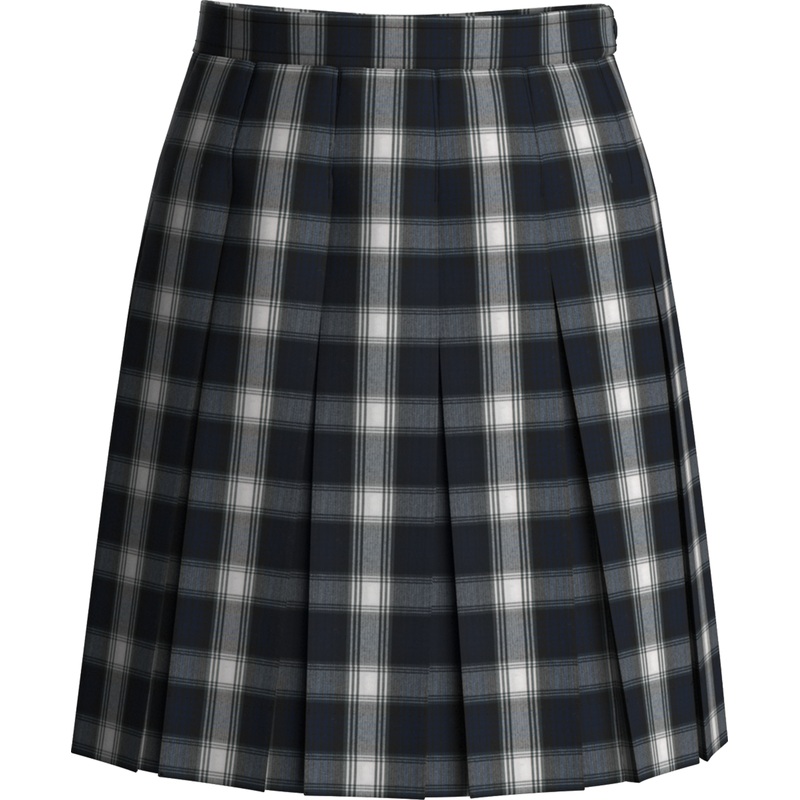 Stitched-Down Box Pleat Skirt|150 – AA Plaid|Toddler – G2 Girls  Size 2|Youth – G3 Girls  Size 3|Youth – G4 Girls  Size 4|Youth – G5 Girls  Size 5|Youth – G6 Girls  Size 6|Youth – G7 Girls  Size 7|Youth – G8 Girls  Size 8|Youth – G10 Girls  Size 10|Youth