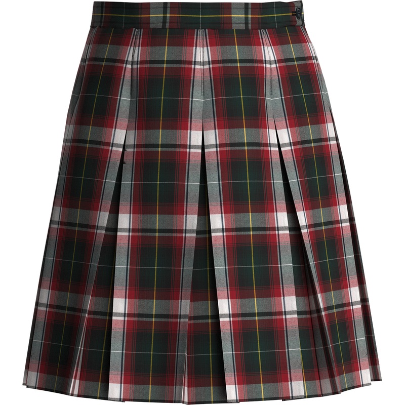 Stitched-Down Box Pleat Skirt|195 – Bruce Plaid|Toddler – G2 Girls  Size 2|Youth – G3 Girls  Size 3|Youth – G4 Girls  Size 4|Youth – G5 Girls  Size 5|Youth – G6 Girls  Size 6|Youth – G7 Girls  Size 7|Youth – G8 Girls  Size 8|Youth – G10 Girls  Size 10|You