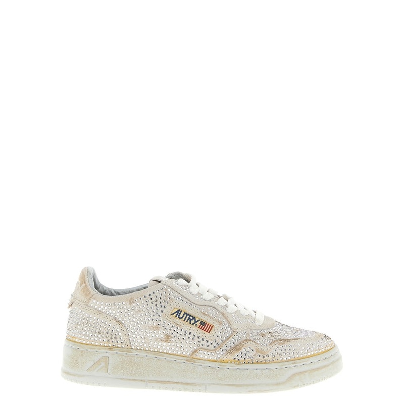 Autry Beige Low Top Sneakers|36|37|38|39|40|41