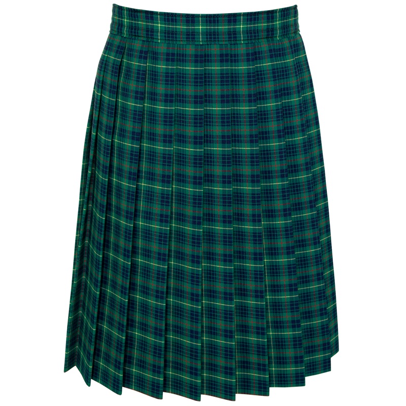 Knife Pleat Skirt|205 – Burke Plaid|Youth – G3 Girls  Size 3|Youth – G4 Girls  Size 4|Youth – G5 Girls  Size 5|Youth – G6 Girls  Size 6|Youth – G7 Girls  Size 7|Youth – G8 Girls  Size 8|Youth – G10 Girls  Size 10|Youth – G12 Girls  Size 12|Youth – G14 Gir