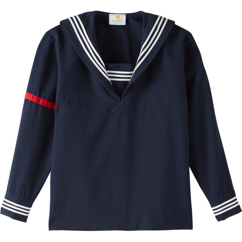 Middy Blouse|067 – Navy|Size Range – 4|Size Range – 6|Size Range – 8|Size Range – 10|Size Range – 12|Size Range – 14|Size Range – 16|Size Range – 18|W4Q