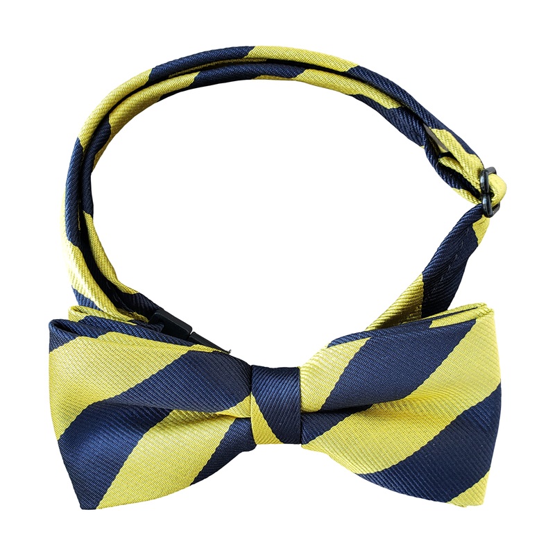 Pre-tied Bow Tie|745 – Old Gold-Dk Navy