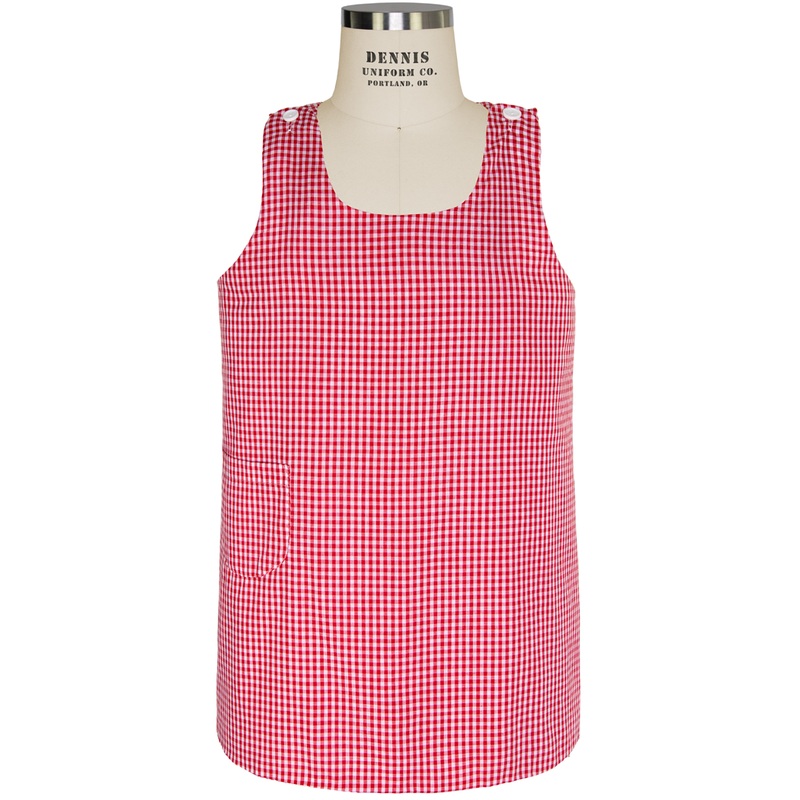 Reversible Pinafore|099 – Red and White|Youth – YXS Youth Size 5-6|Youth – YS Youth Size 7-8|Youth – YM Youth Size 10|Youth – YL Youth Size 12|Youth – YXL Youth Size 14-16