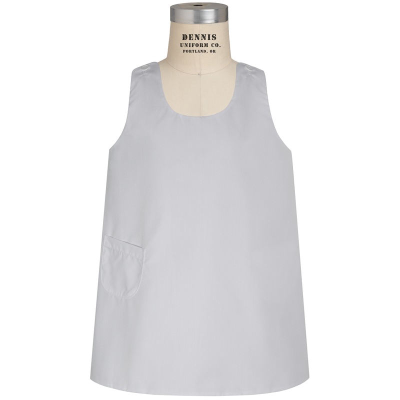 Reversible Pinafore|119 – White|Youth – YXS Youth Size 5-6|Youth – YS Youth Size 7-8|Youth – YM Youth Size 10|Youth – YL Youth Size 12|Youth – YXL Youth Size 14-16