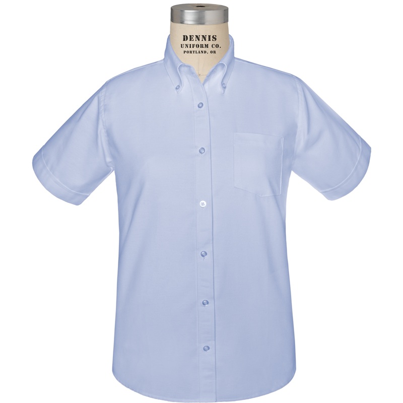 Short Sleeve Oxford Shirt|009 – Blue|Adult Unisex – AS Adult|Adult Unisex – AM Adult|Adult Unisex – AL Adult|Adult Unisex – AXL Adult|Adult Unisex – A2XL Adult|Adult Unisex – A3XL Adult