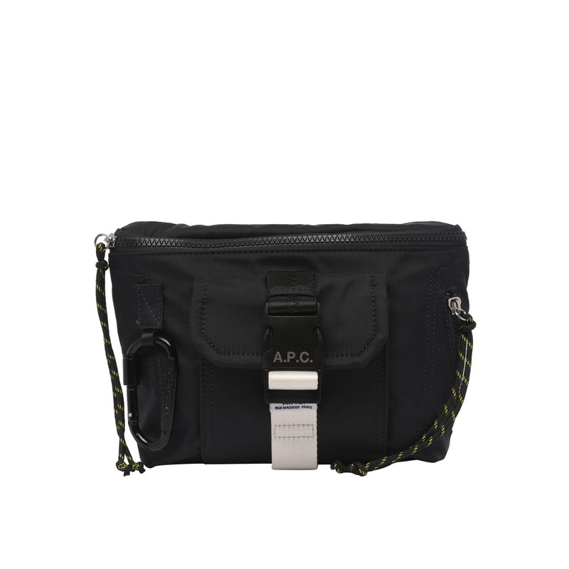 A.P.C. Navy Belt Bags|OS