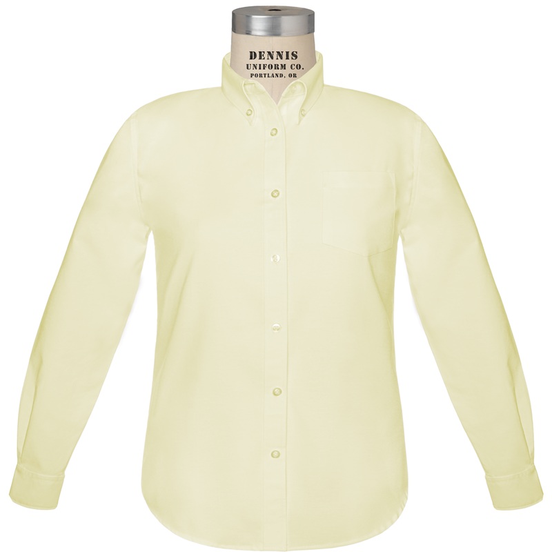 Long Sleeve Oxford Shirt|121 – Yellow|Size Range – 4|Size Range – 6|Size Range – 8|Size Range – 10|Size Range – 12|Size Range – 14|Size Range – 16|Adult Unisex – AS Adult|Adult Unisex – AM Adult|Adult Unisex – AL Adult|Adult Unisex – AXL Adult|Adult Unise