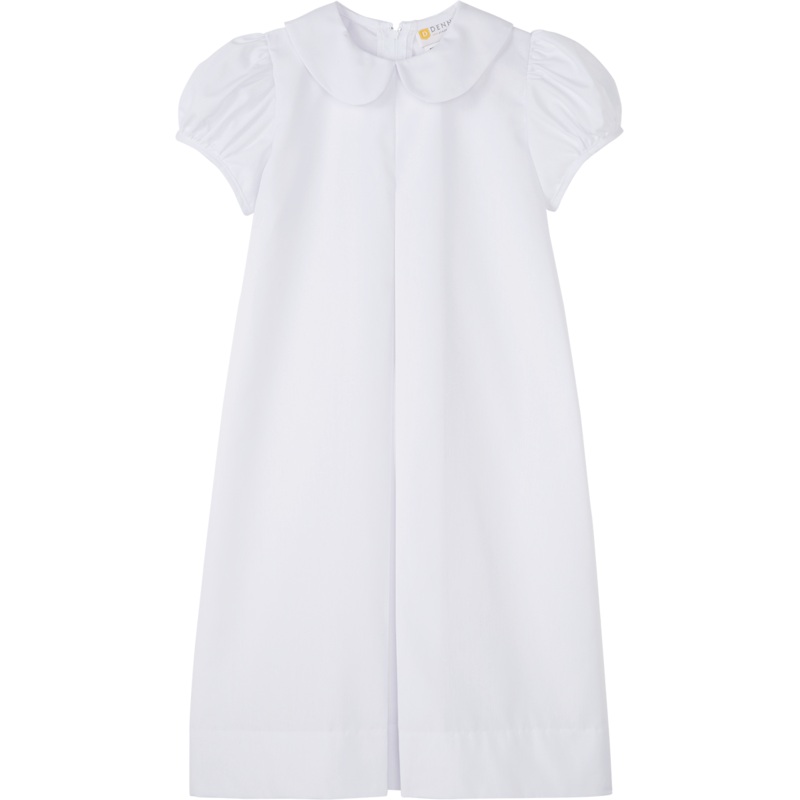 Peter Pan Collar A-Line Dress|119 – White|Youth – G3 Girls  Size 3|Youth – G4 Girls  Size 4|Youth – G5 Girls  Size 5|Youth – G6 Girls  Size 6|Youth – G7 Girls  Size 7|Youth – G8 Girls  Size 8|Youth – G10 Girls  Size 10|Youth – G12 Girls  Size 12|Youth – G