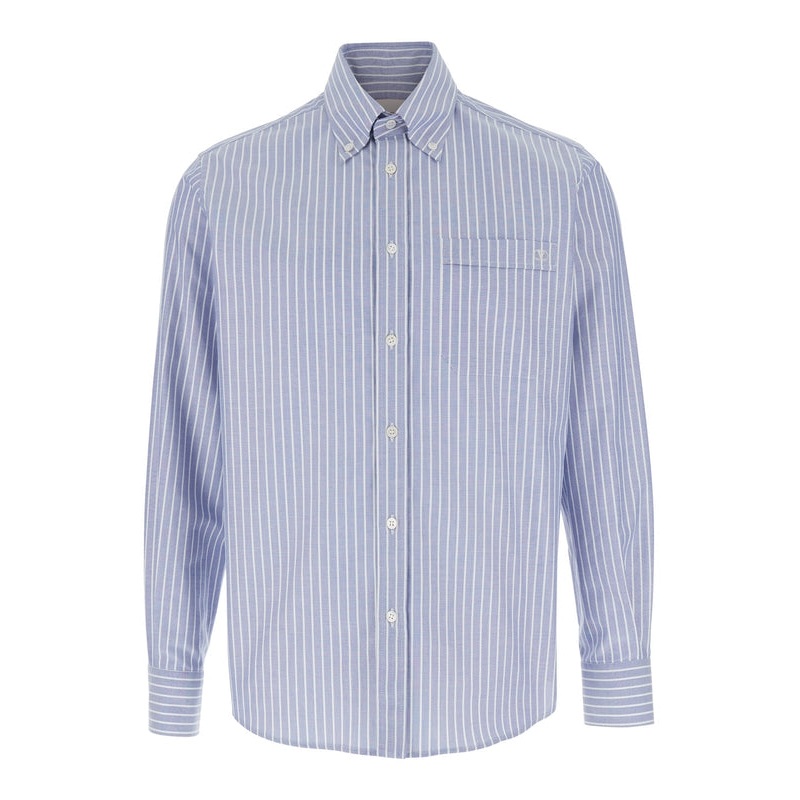 Stripe Cotton Shirt|39|41