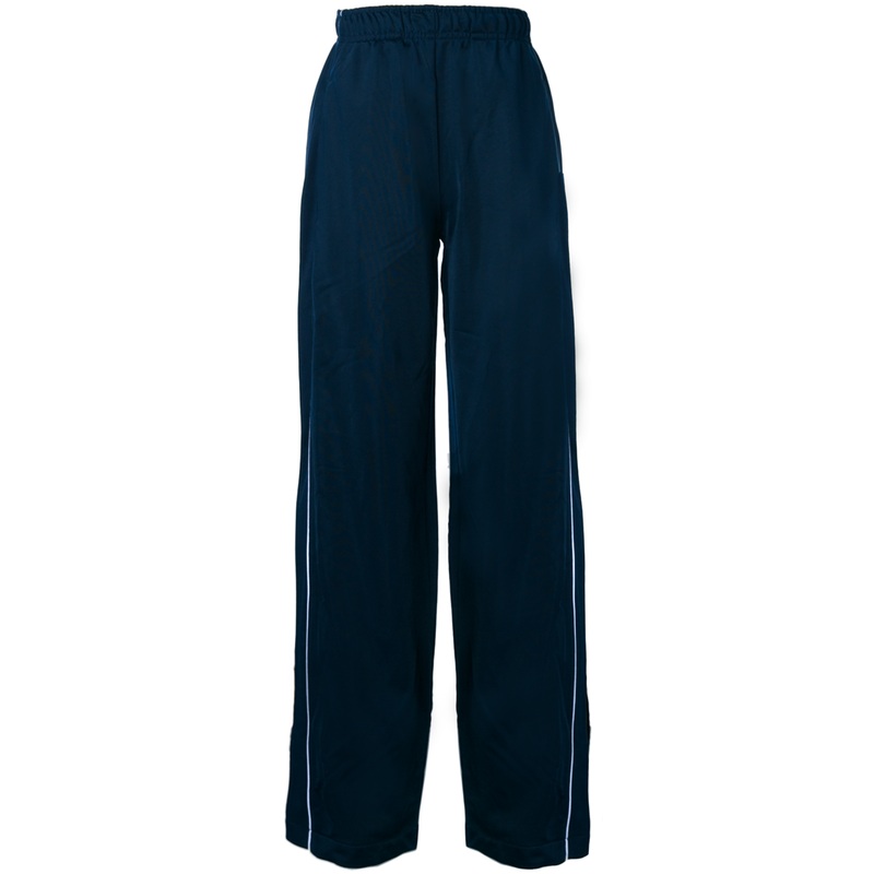 Track Pants with Contrast Piping