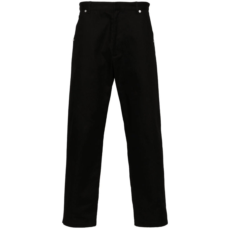 Back Triangle Logo Cotton Pants